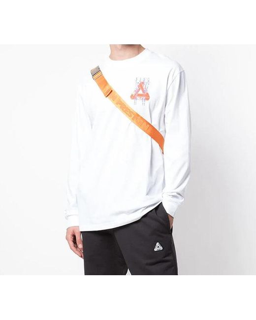 Palace White Pair Of Hippys Portrait Long Sleeves