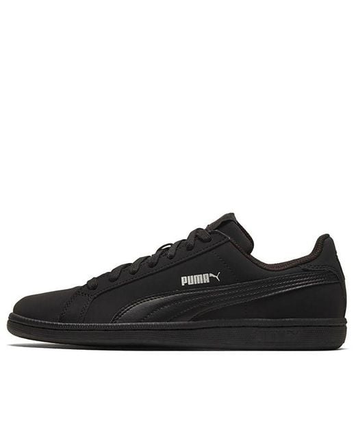 PUMA Black Smash Buck/ Low Casual Board Shoes for men