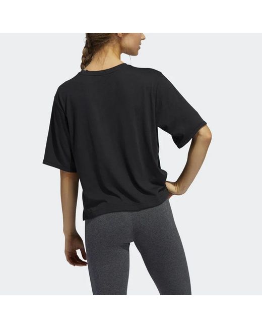 Adidas Black (Wmns) T-Shirt Asia Sizing