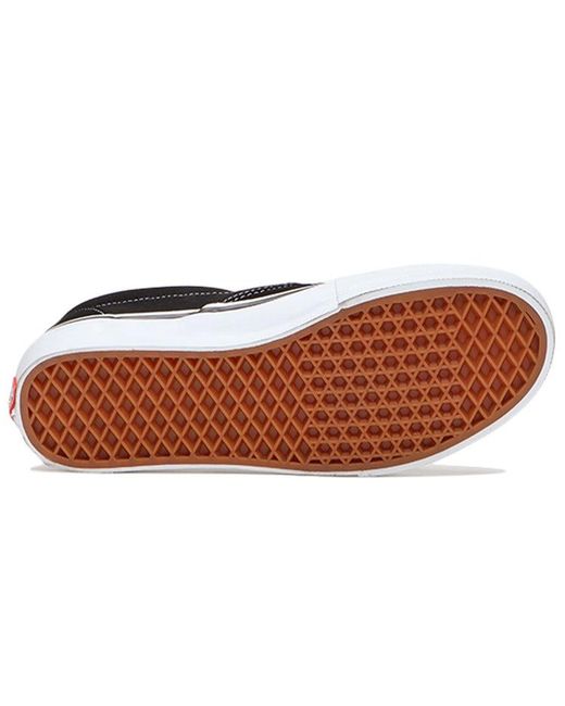 Vans Black Skate Slip-On Checkerboard' for men