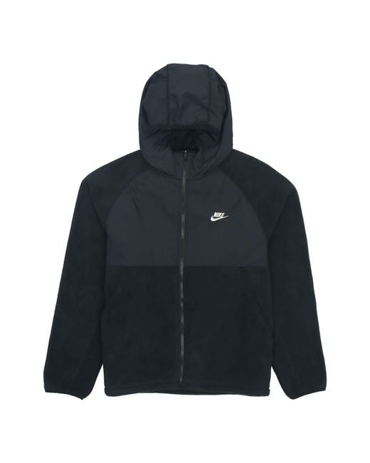Nike Blue Training Sports Casual Hooded Jacket for men