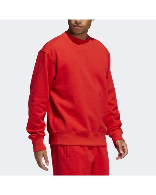 Adidas Red X Pharrell Basic Sports Sweatshirt for men