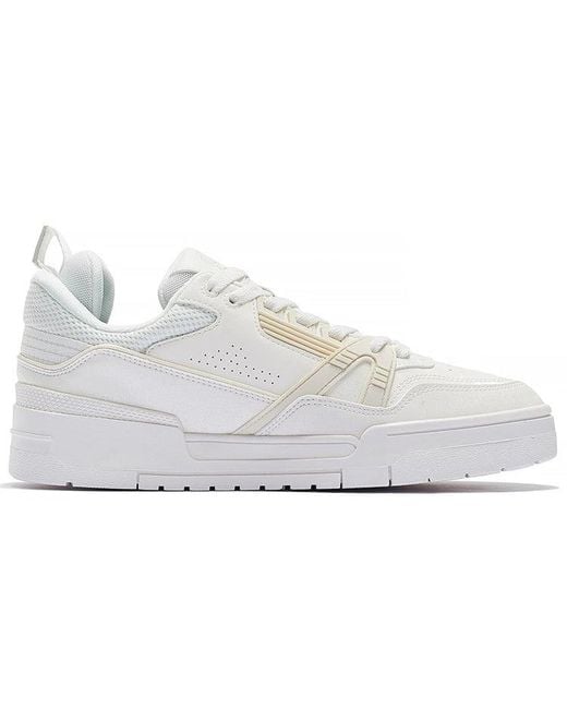 Li-ning White 001 Btc 'Cream' for men