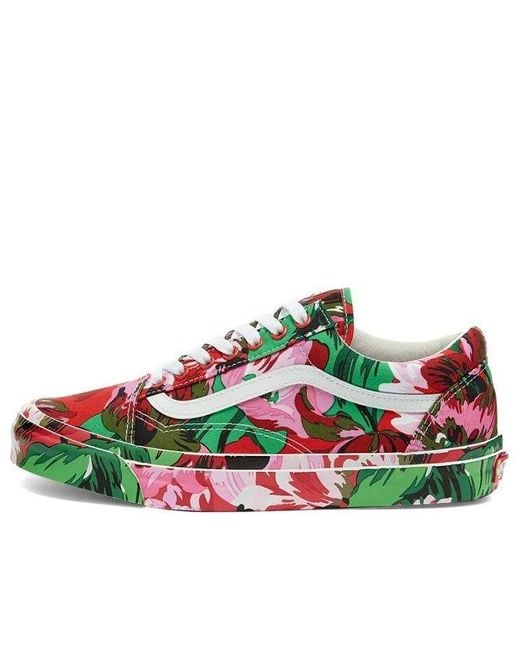 Vans Red Kenzo X Og Old Skool Lx 'Floral' for men