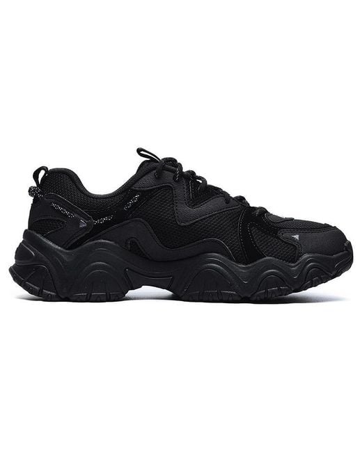 Fila Black (Wmns) Fluid 4 Cat Claw Fashion Shoes
