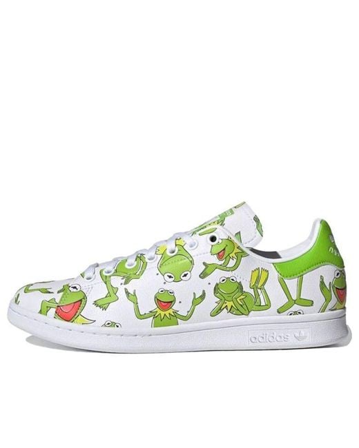 Adidas Green The Muppets X Stan Smith 'Kermit The Frog Allover Print' for men