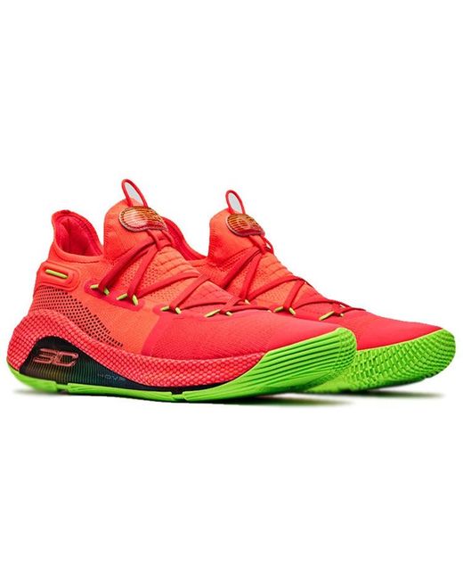 Under Armour Red Curry 6 'Roaracle' for men