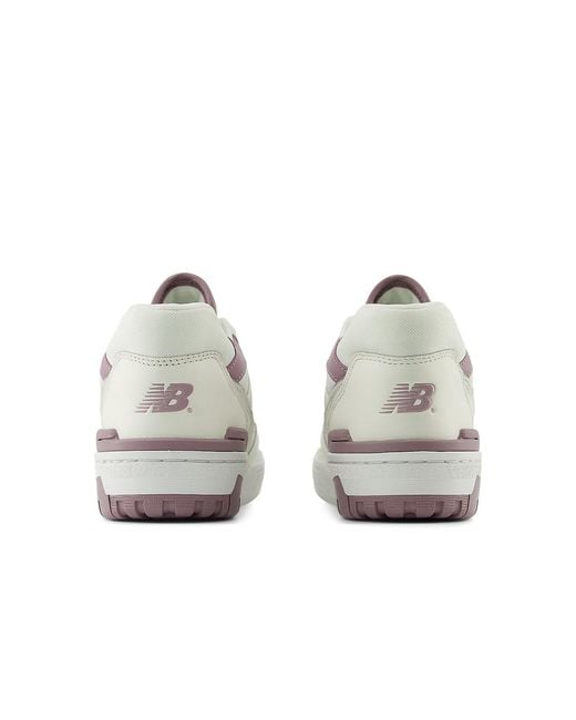 New Balance White (Wmns) 550 Mauve'