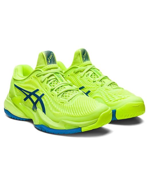 Asics Green Court Flytefoam 3 Tennis Shoes