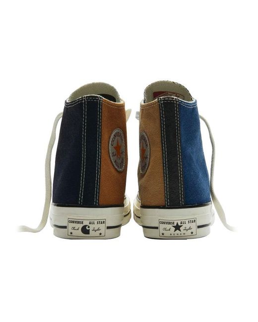 Converse Brown Carhartt Wip X Renew Chuck 70 High for men