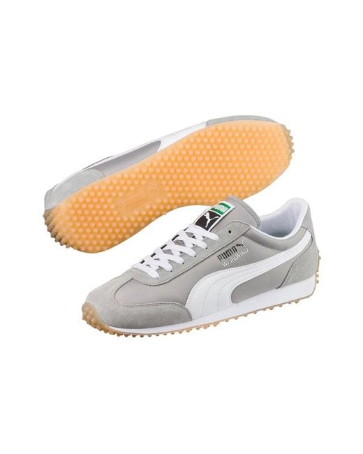 PUMA White Whirlwind Classic Low Tops Retro Casual Shoe for men