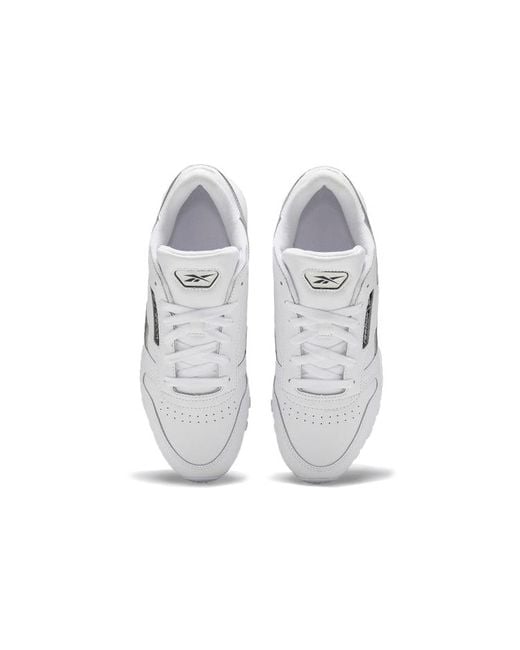 Reebok White (Wmns) Classic Leather Metallic'