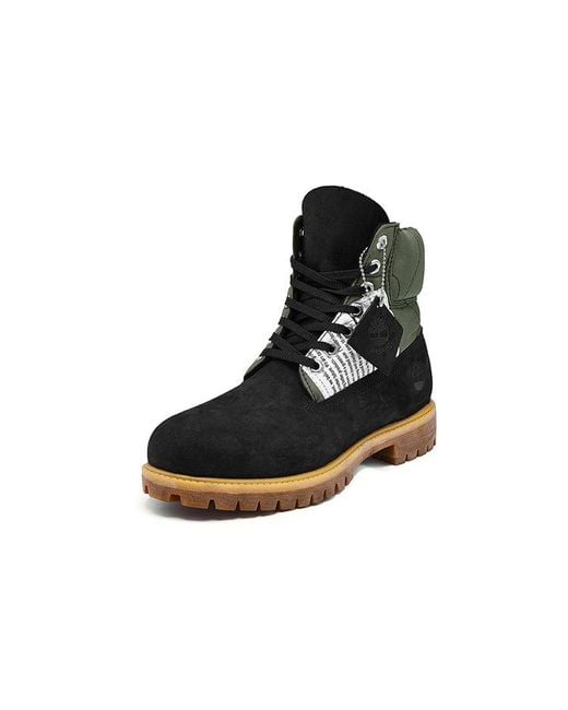 Timberland Black Tree Pack Premium 6 Inch Boots Nubuck' for men