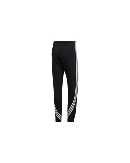 Adidas Black Originals 3 Stripe Wrap Pants For for men