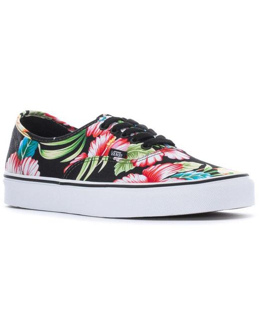 Vans Blue Authentic 'Hawaiian Floral' for men