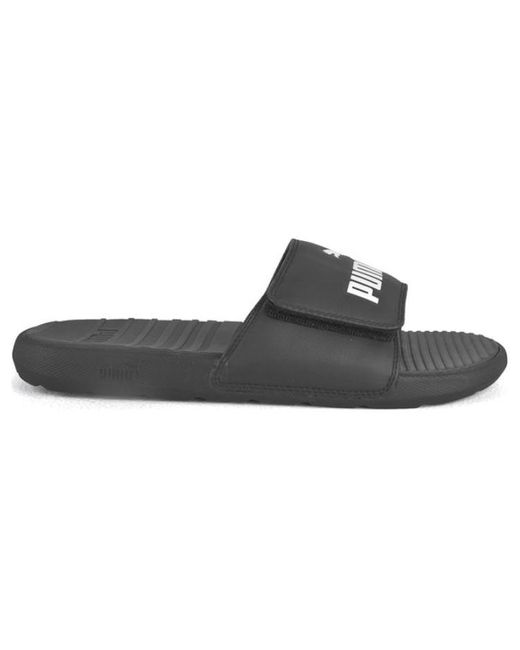 PUMA Black Cool Cat Sports Slippers for men