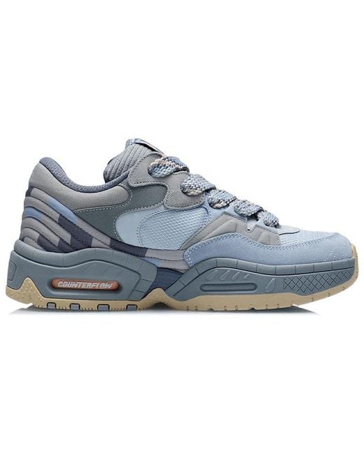 Li-ning Blue Counterflow The One 'Smoke' for men