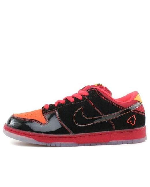 Nike Red Sb Dunk Low Premium 'Hawaii' for men