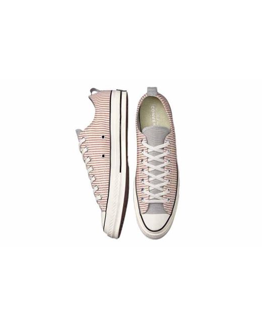 Converse White Chuck 70 Low 'Crafted Stripe' for men