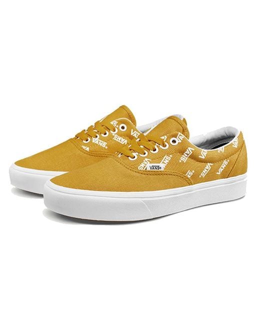 Vans Yellow Comfycush Era Logo for men