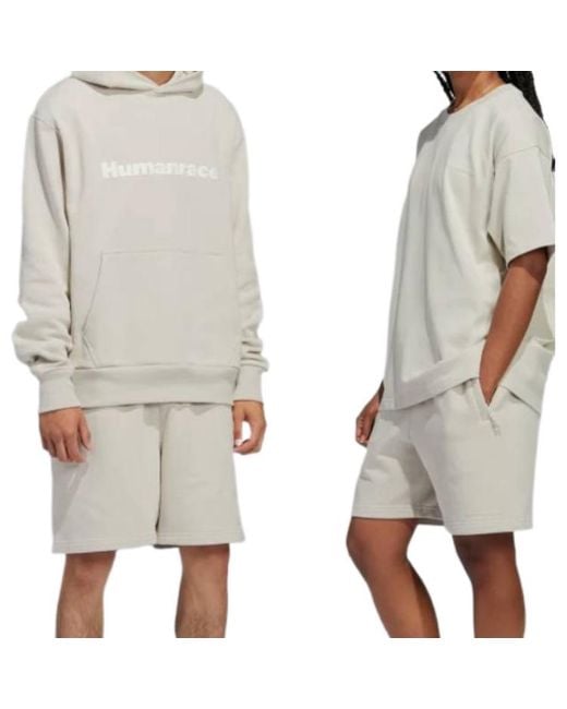 Adidas White X Pharrell Basic Sweatpant for men