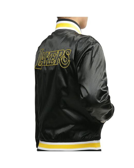 Nike Green Nba Los Angeles Lakers Reversible Sports Jacket for men