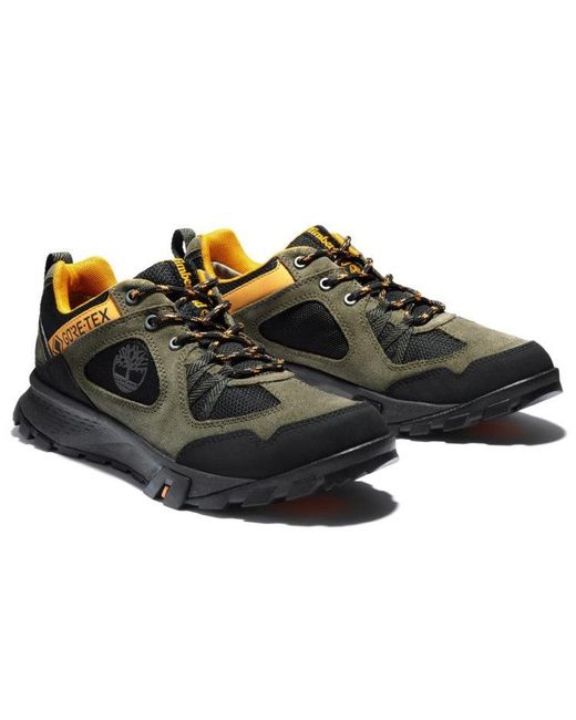 Timberland Brown Garrison Trail Waterproof Low Hikers for men