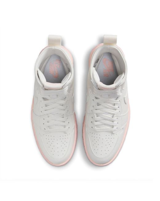 Nike White (Wmns) 1 High Brooklyn 'Sail Legend'