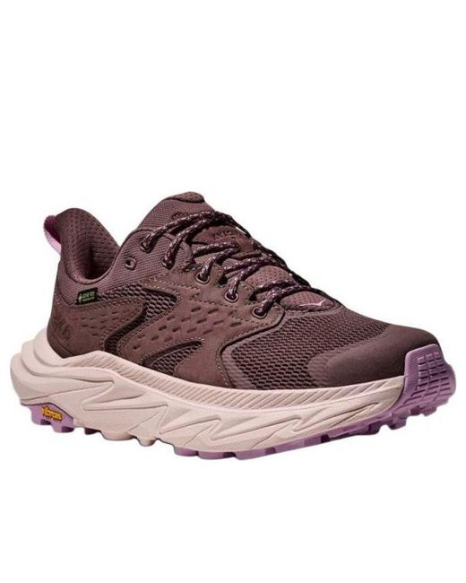 Hoka One One Brown Anacapa 2 Low Gore-Tex 'Smoky Quartz Cosmic Pearl'