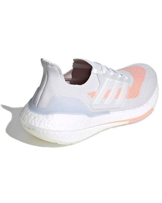 Adidas White (Wmns) Ultraboost 21 Glow'