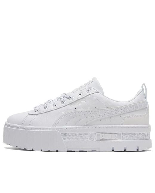 PUMA White (Wmns) Mayze 'Reflective