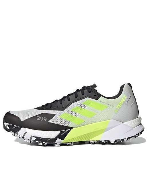 Adidas Gray Terrex Agravic Ultra Trail Solar' for men