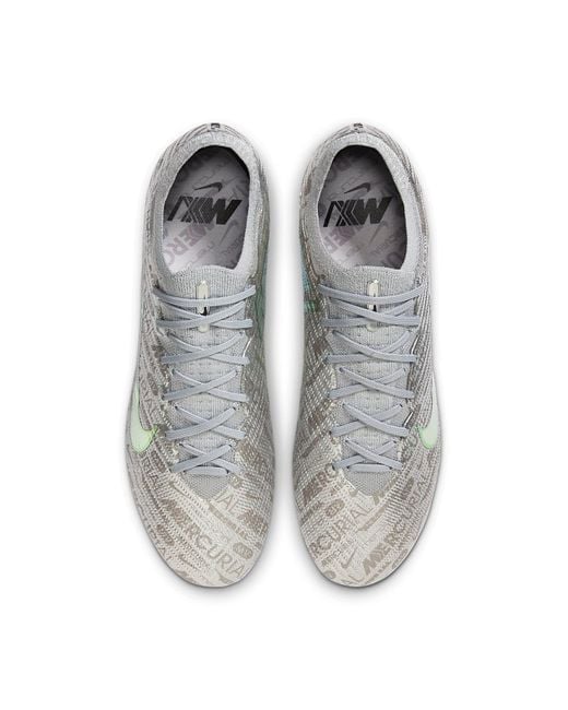 Nike Gray Zoom Mercurial Vapor 15 Elite 25 Se Fg for men