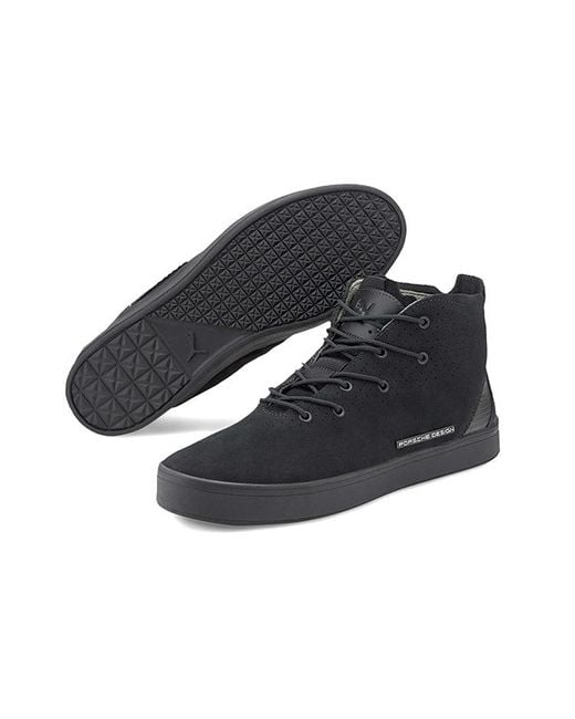 PUMA Black Porsche Design X Meister Mid 'Jet' for men