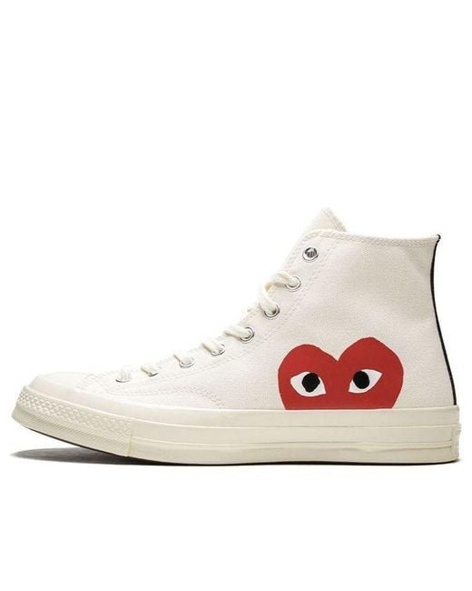 Converse White X Comme Des Garcons Chuck 70 Hi 'Milk' for men