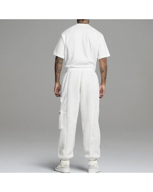 Adidas White Originals X Ivy Park Casual Sports Fleeced Pants