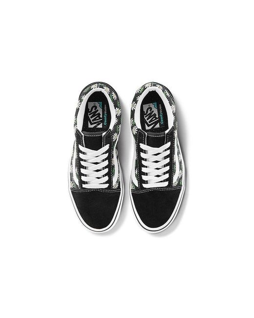 Vans Black Comfycush Old Skool 'Scribble Flower' for men
