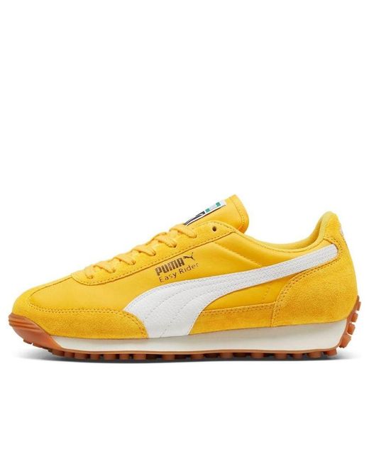 PUMA Yellow Easy Rider Vintage 'Tangerine' for men