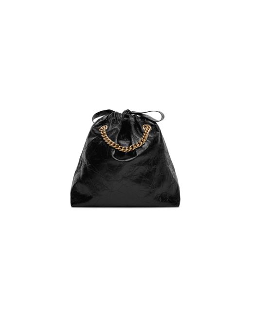 Balenciaga Black (Wmns) Crush Small Tote Bag