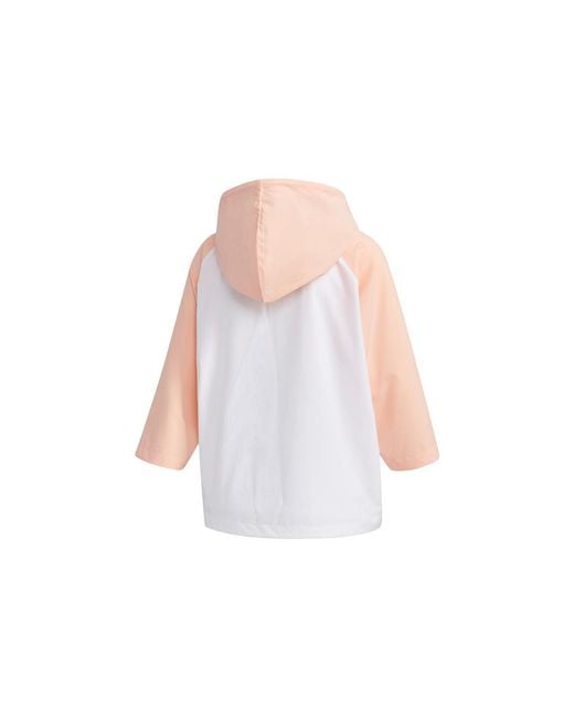 Adidas White (Wmns) Neo Sleeve Hooded Sports Jacket