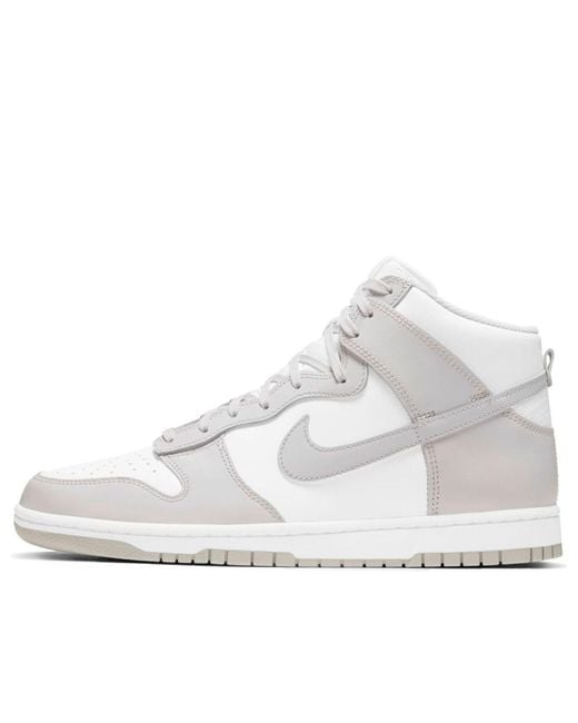 Nike White Dunk High 'Vast' for men
