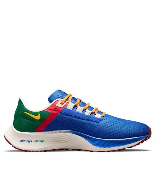Nike Blue X Moss Air Zoom Pegasus 38 A.I.R. 'All Ways, Always' for men