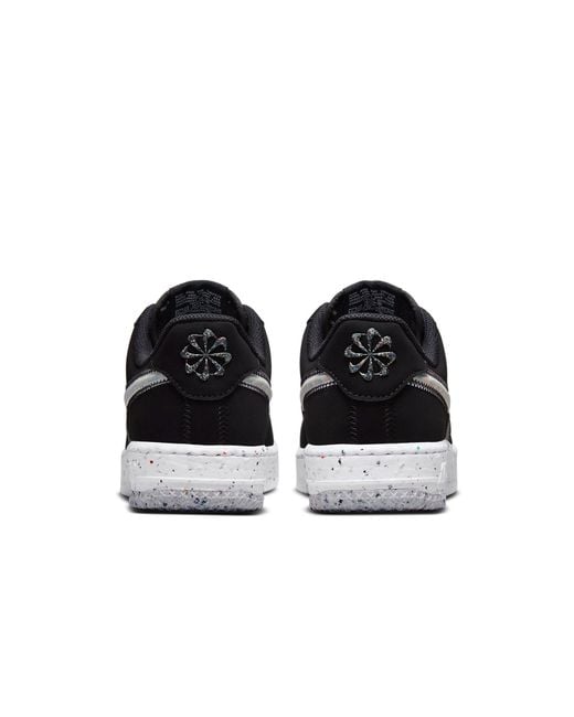 Nike Black (Wmns) Air Force 1 Low Crater