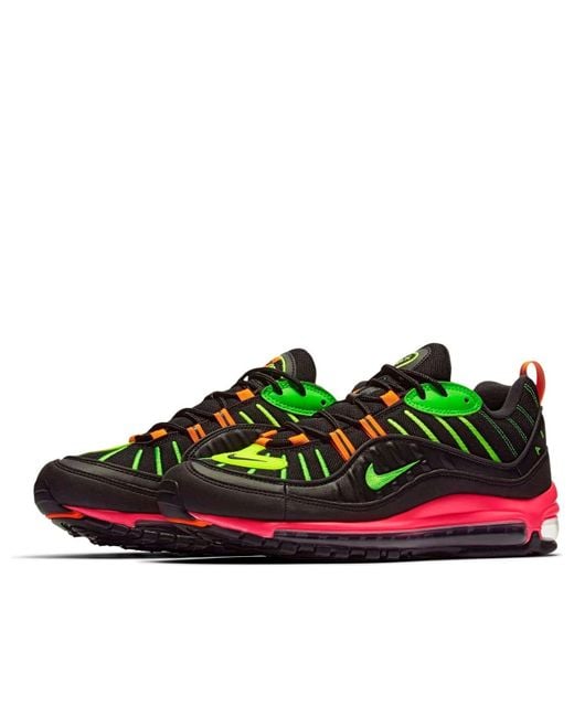 Nike Green Air Max 98 'Tokyo Neon' for men