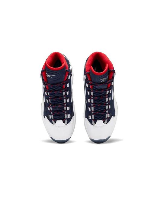 Reebok Blue Question Mid 'Usa' for men