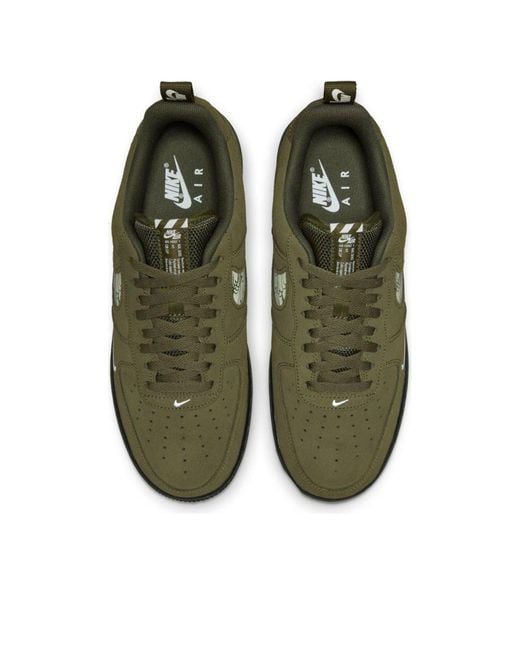 Nike Green Air Force 1 Low '07 Lv8 'Reflective Swoosh for men