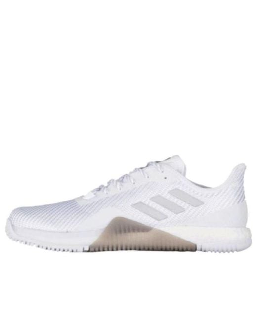 Adidas White Crazytrain Elite for men