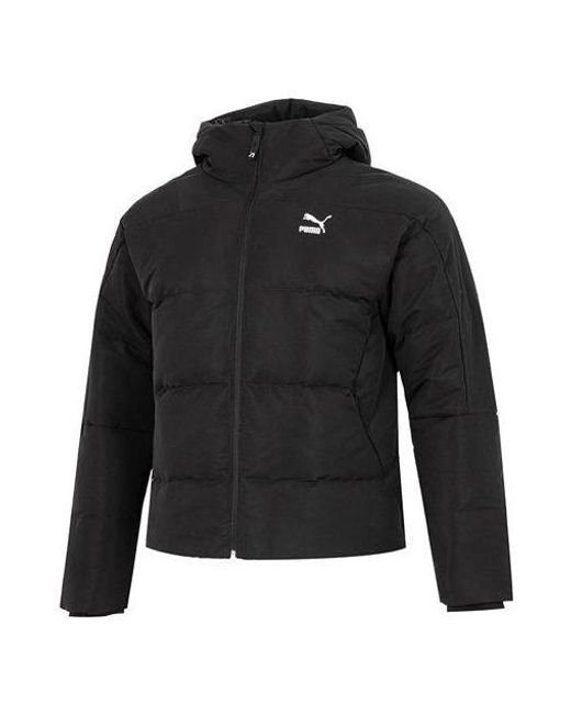 PUMA Black Classics Padded Down Jacket for men