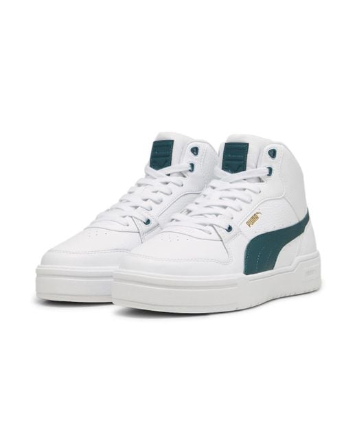 PUMA White Ca Pro Mid Malachite' for men