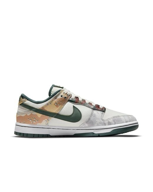 Nike White Dunk Low Se 'Sail Multi-Camo' for men